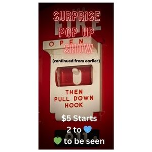 Surprise Pop up Share Show!!